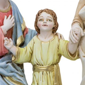 Holy Family Statue in Resin...