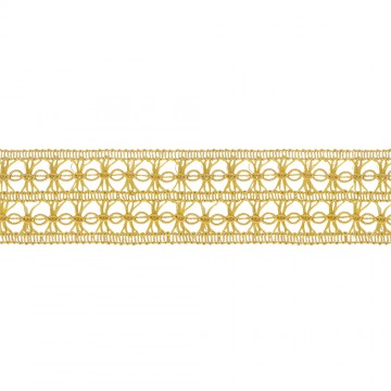 Golden Border Trim With...