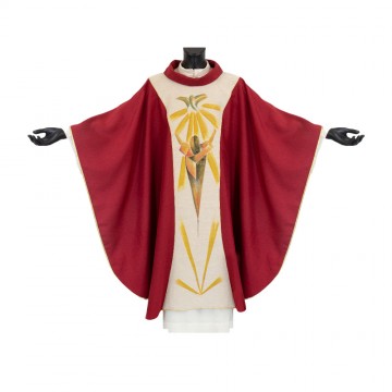 Red Chasuble with...