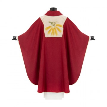 Red Chasuble with...