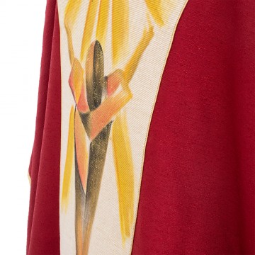 Red Chasuble with...