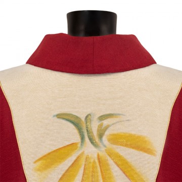 Red Chasuble with...