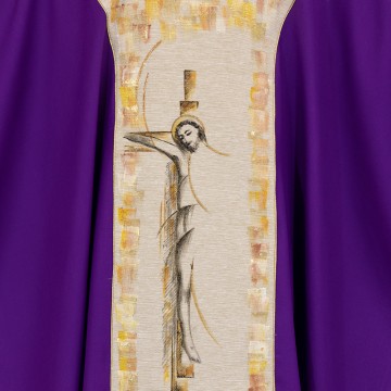 Purple Chasuble with...