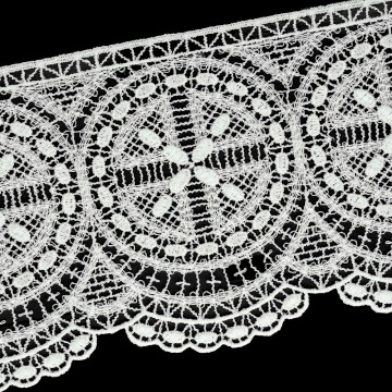 Lace Band with Rosette...