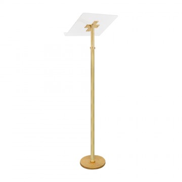 Pedestal Lectern in Golden...