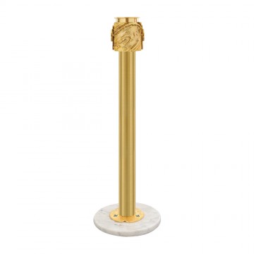 Paschal candle stand in...