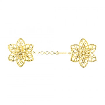 Flower-Shaped Cope Clasp