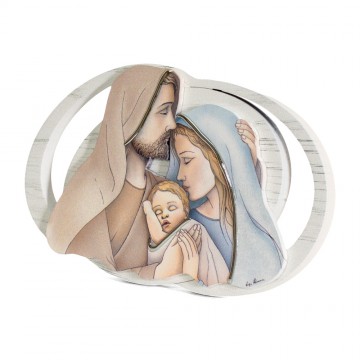 Picture in Wood Holy Family