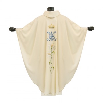 Chasuble with Marian...