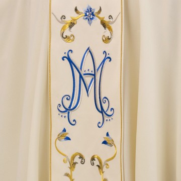 Chasuble with Marian Symbol...