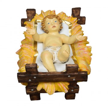 Crib with Baby Jesus...