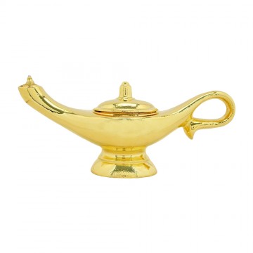Aladdin Lamp in Golden Brass