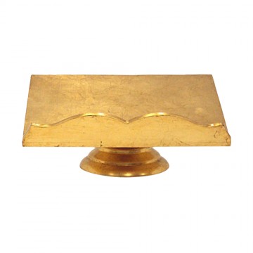 Book stand with gold leaf...