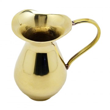 Ewer in Golden Brass