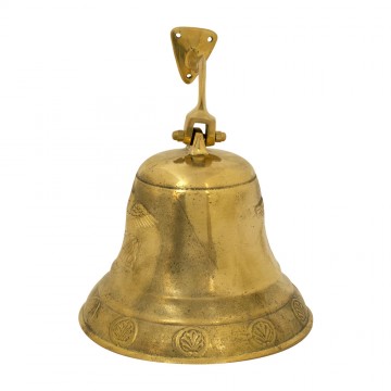 Liturgical Wall Bell in Brass