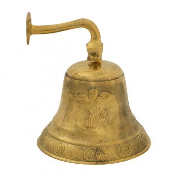 Liturgical Wall Bell in Brass