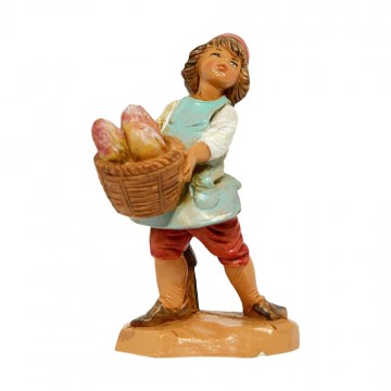 Statue Child with Bread...