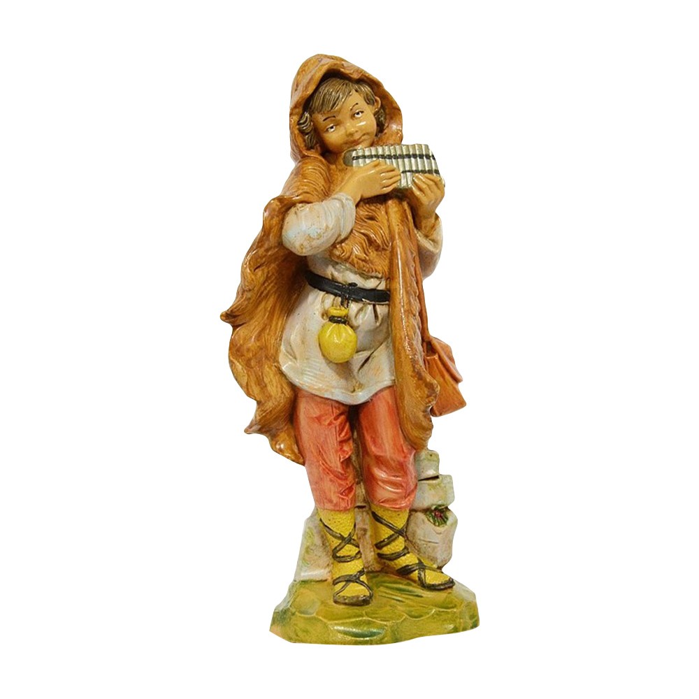 Pan Flute Player Fontanini Nativity Scene 19 cm