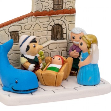 Pinocchio Nativity Scene in...