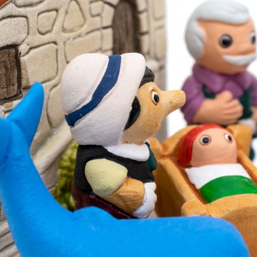 Pinocchio Nativity Scene in...