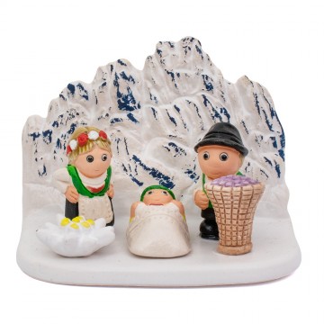 Trentino Ethnic Nativity Scene