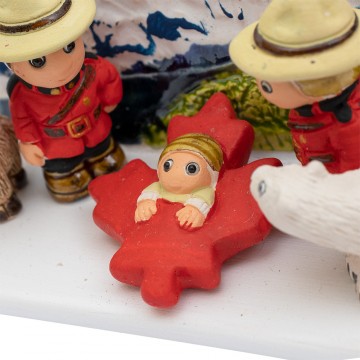 Canada Nativity Scene in...