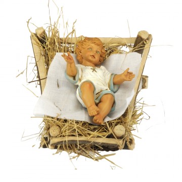 Baby Jesus with Cradle...