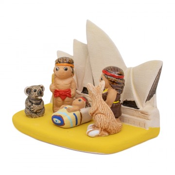 Australia Nativity Scene in...