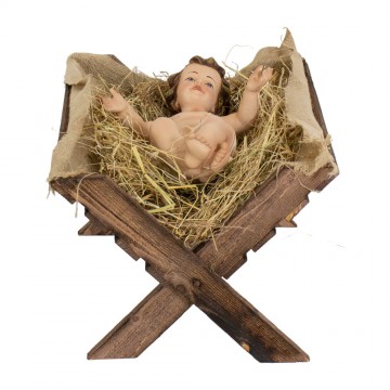 Baby Jesus with Crib...