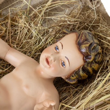 Baby Jesus with Crib...