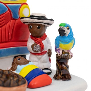 Colombia Nativity Scene in...