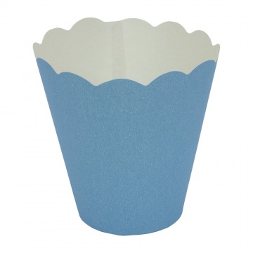 Blue Candle Cups in Paper...