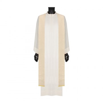 Ivory-colored Chasuble in...