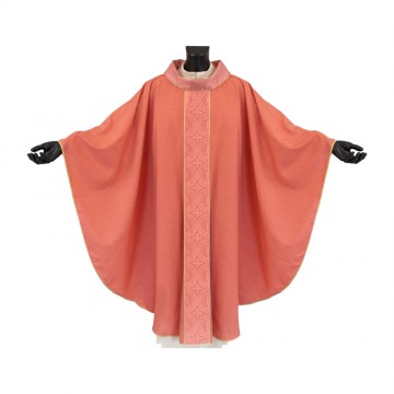 Pink Chasuble with Damask...