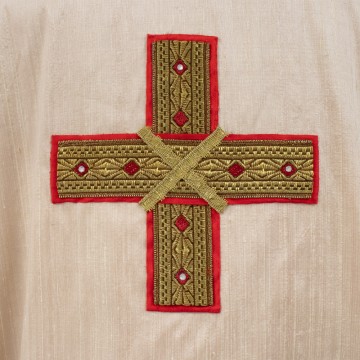 Ivory Chasuble for Priest...