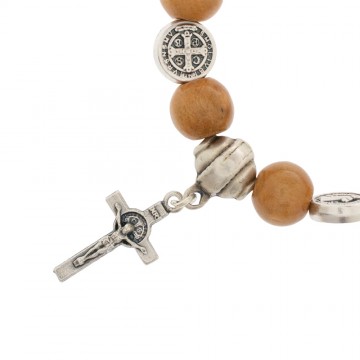 Rosary Bracelet in Wood...