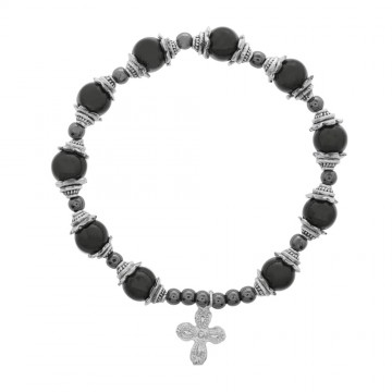 Rosary Bracelet with Celtic...