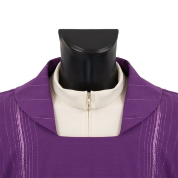 Purple Chasuble in Wool and...