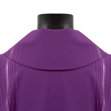 Purple Chasuble in Wool and...