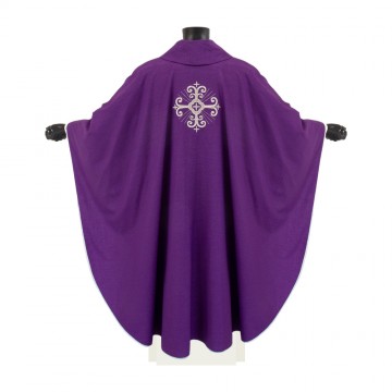 Purple Chasuble in Wool and...