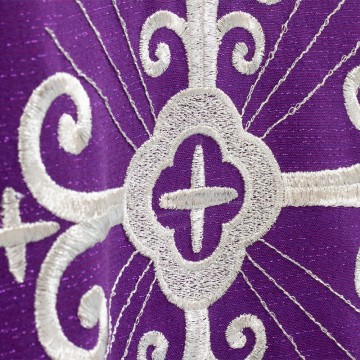 Purple Chasuble in Wool and...