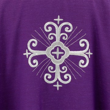 Purple Chasuble in Wool and...