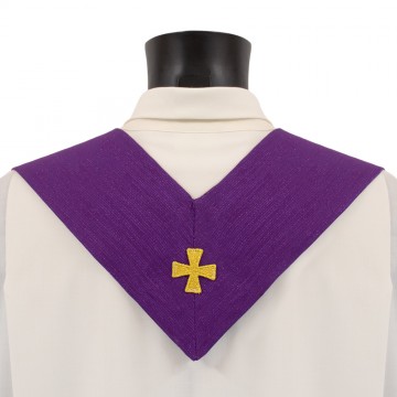 Purple Chasuble in Wool and...