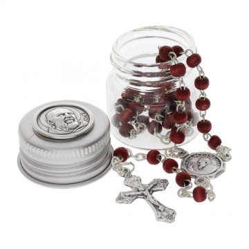 Fragrant Rosary in Jar with...