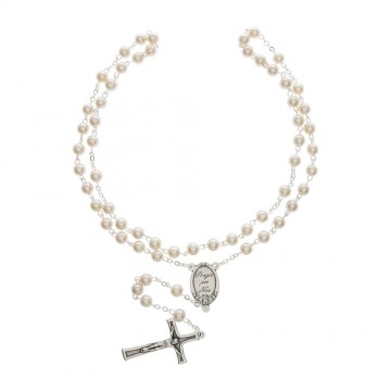 Box with Rosary in Pearl...