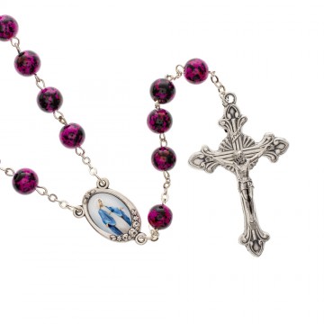 Rosary with Purple Grains...