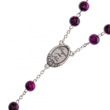 Rosary with Purple Grains...