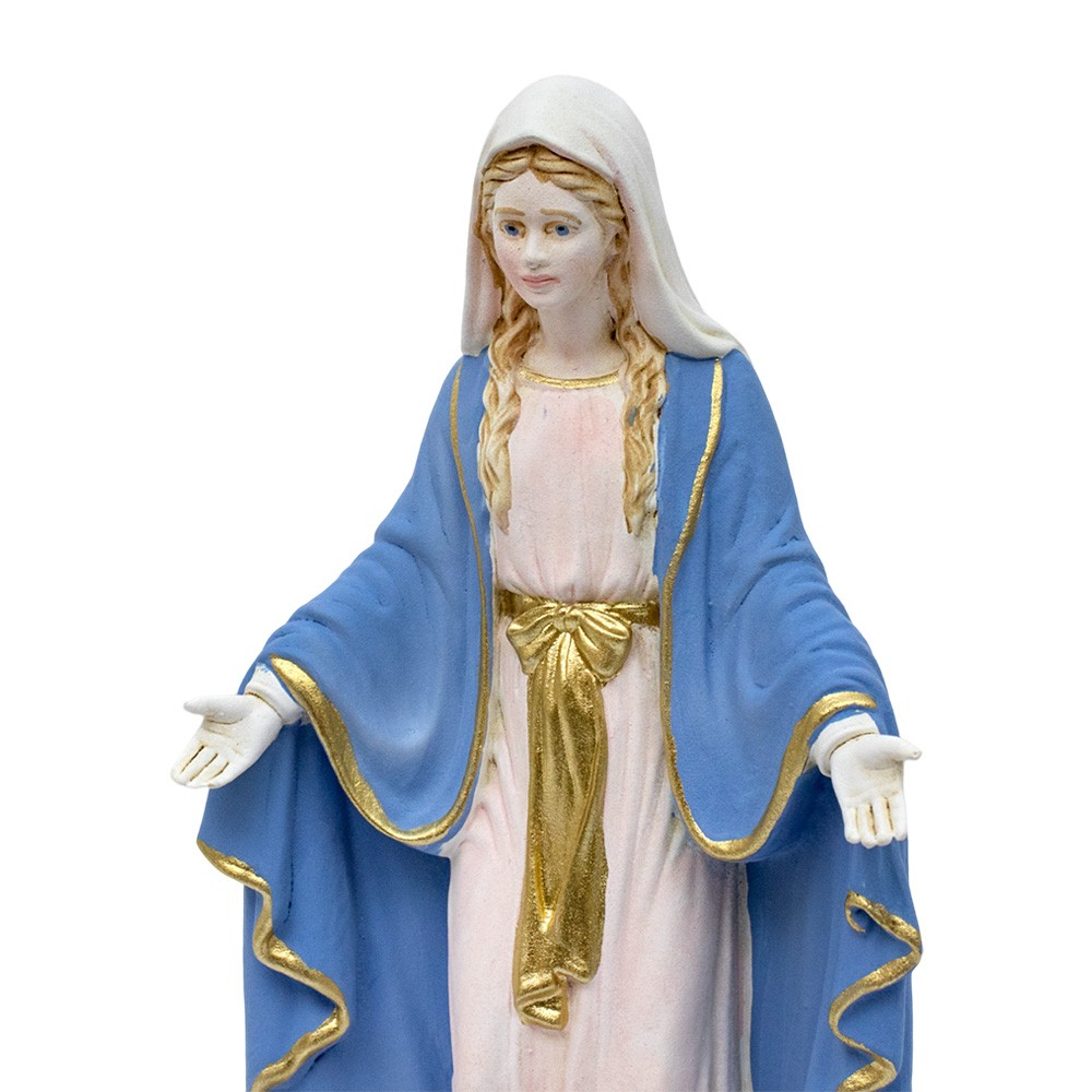 Our Lady of Miracles Statue with Medal