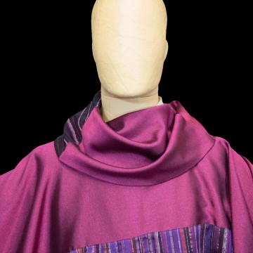 Purple Chasuble in Cotton...