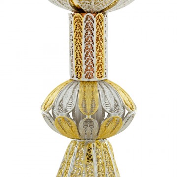 Chalice in 800 Silver Filigree